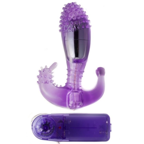 Vaginal- Und Analstimulator Mit Vibration Lila | Baile