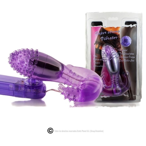 Vaginal- Und Analstimulator Mit Vibration Lila | Baile