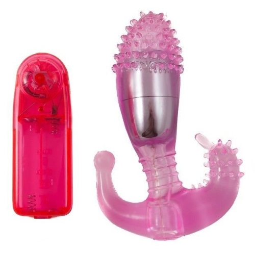 Vaginal- Und Analstimulator Mit Vibration Pink | Baile