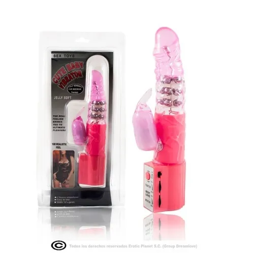 Kaninchenvibrator Rosa | Baile