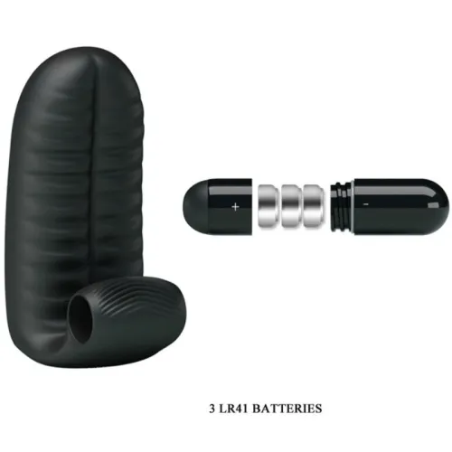 Abbott Fingervibrator Schwarz | Pretty Love