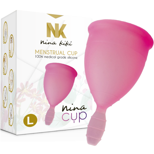 Ninacup Menstruations Cup Grösse L Rosa
