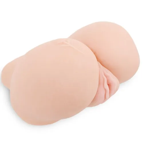 Realistic anus and vagina with tattoo and vibration