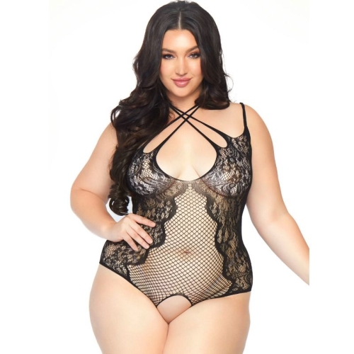 Crothless Teddy 1x-2x | Leg Avenue