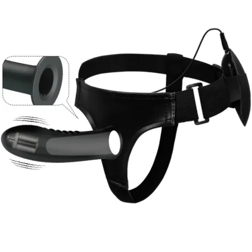 Myron Strap On Mit Vibration Und Hohldildo – Pretty Love