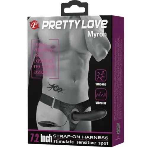 Myron Strap On Mit Vibration Und Hohldildo – Pretty Love