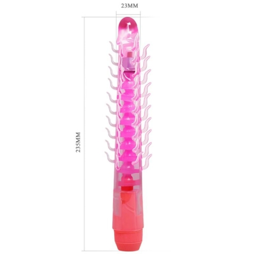 Flexi Vibe Sensual Spine Bendable Vibrating Dildo Lila 23.5cm | Baile