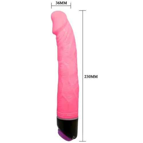 Adour Club Vibrator Realistico 23cm Rosa – Baile