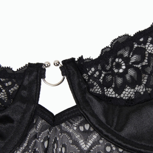 Corset Und Gürtel Schwarz L/XL | Subblime