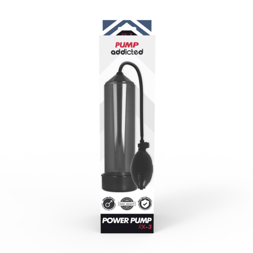 Rx3 Schwarz | Pump Addicted - front