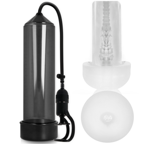 Rx5 Schwarz Mit Masturbator | Pump Addicted