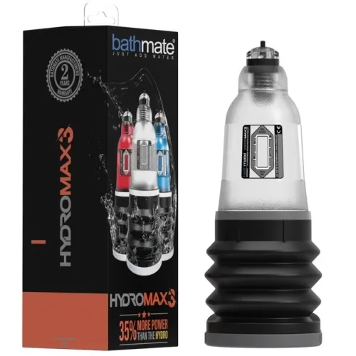 Hydromax 3 Transparent – Bathmate