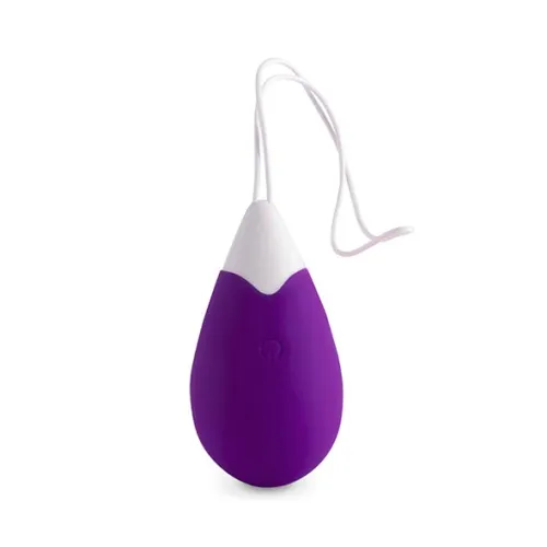 Jan Vibrating Egg Remote Deep Purple – Intense