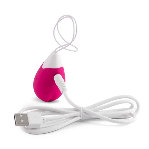 Jan Vibrating Egg Remote Deep Pink – Intense