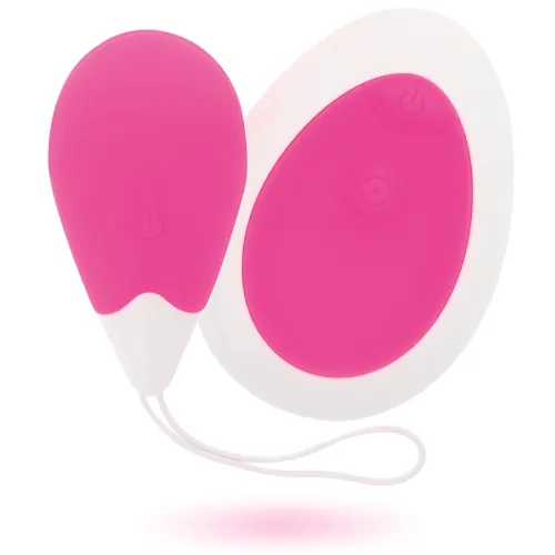 Jan Vibrating Egg Remote Deep Pink – Intense