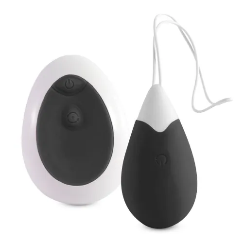 Jan Vibrating Egg Remote Deep Black – Intense