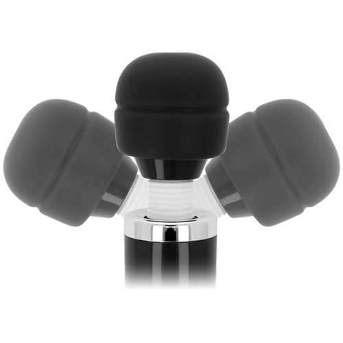 Keanu Vibrating Power Wand Schwarz | Intense