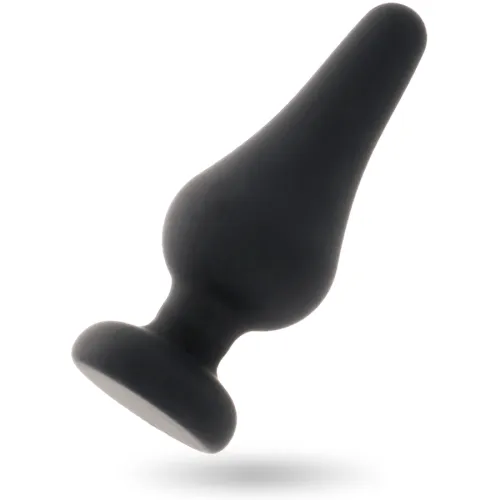 Anal Plug Pipo L Silikon Schwarz 13cm – Intense