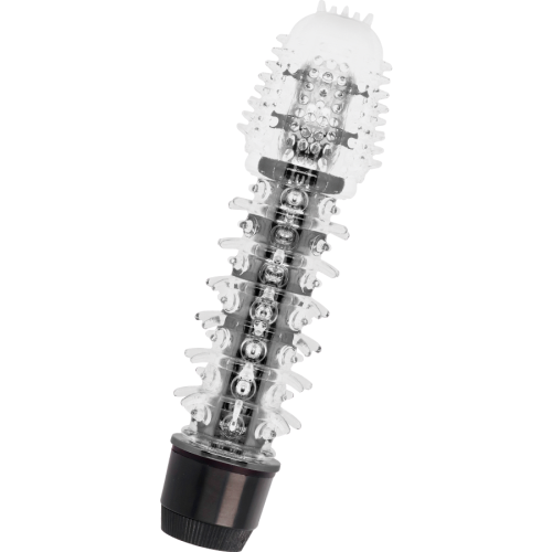 Axel Black Vibrator | Glossy aufrecht schräg