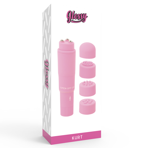 Kurt Taschenvibrator Rosa | Glossy