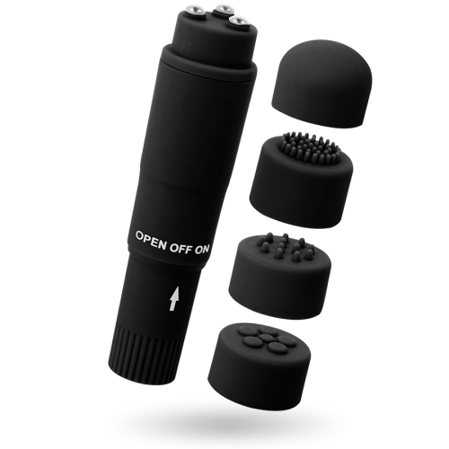 Kurt Taschenvibrator Schwarz | Glossy