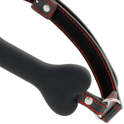 Black Bone Silicone Gag – Darkness