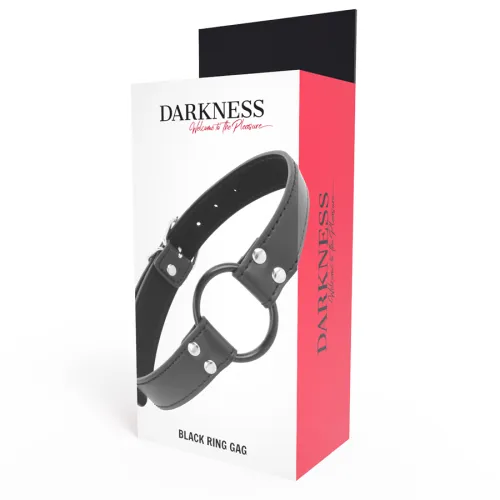 Gag with ring diameter 3.6cm – Darkness