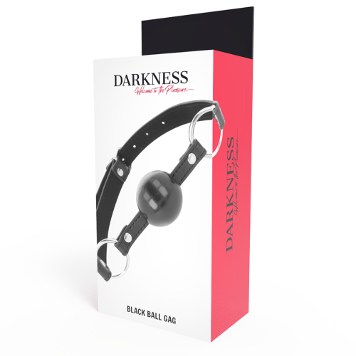 Schwarzer Ballknebel | Darkness