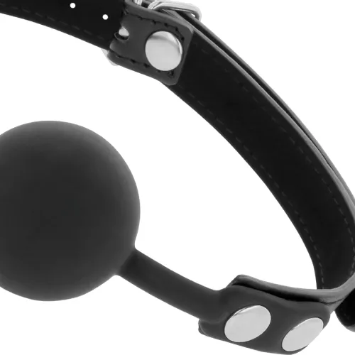 Black silicone gag – Darkness