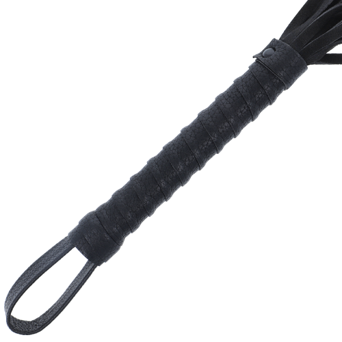 Schwarze Bondage Peitsche Mit Ledergriff | Darkness