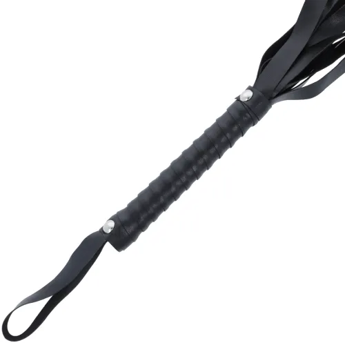 Black Bondage Whip 51cm – Darkness
