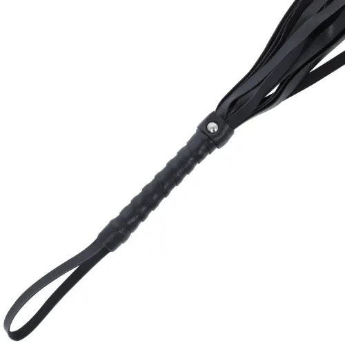 Schwarze Bondage Peitschee 45cm – Darkness
