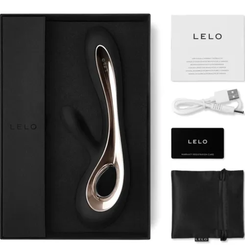 Soraya 2 Rabbitvibrator Schwarz | Lelo