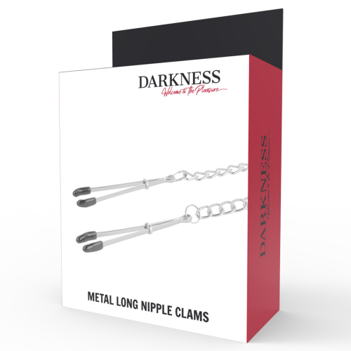 Einstellbare Nippelklammern Aus Metall | Darkness verpackung