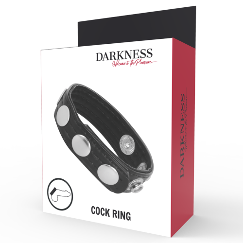 Leder Erektionsring | Darkness