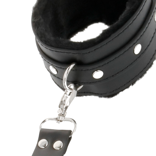 Lederhandschellen Für Füsse Und Hände Schwarz | Darkness