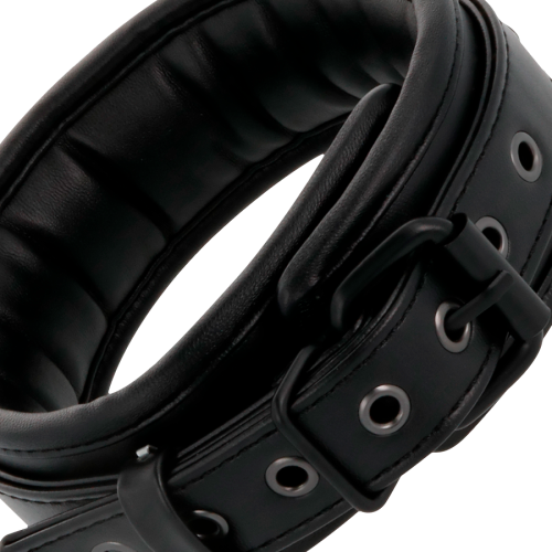 Handschellen Und Kragen Aus Schwarzem Leder | Darkness