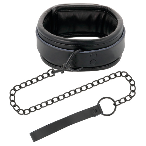 Handschellen Und Kragen Aus Schwarzem Leder | Darkness