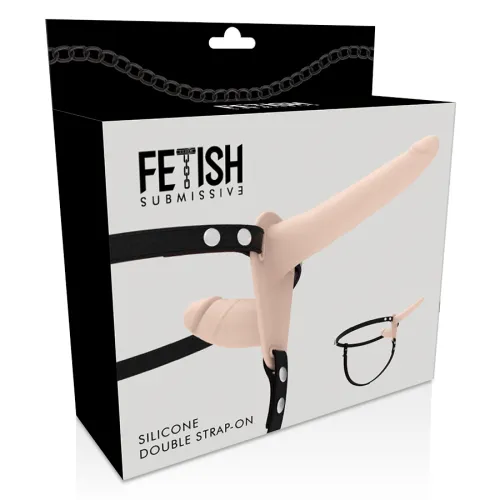 Harness Doppelte Fleischpenetration – Fetish Submissive