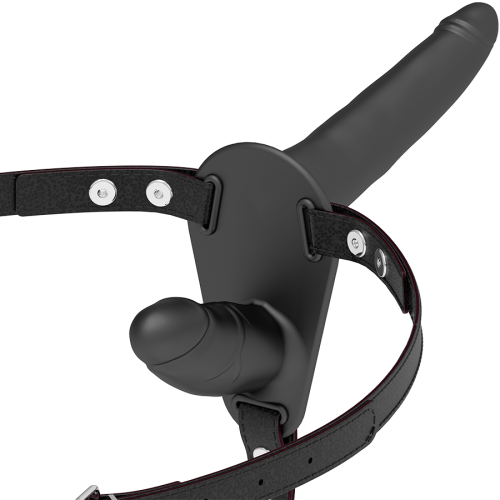 Harness Schwarze Doppelpenetration | Fetish Submissive