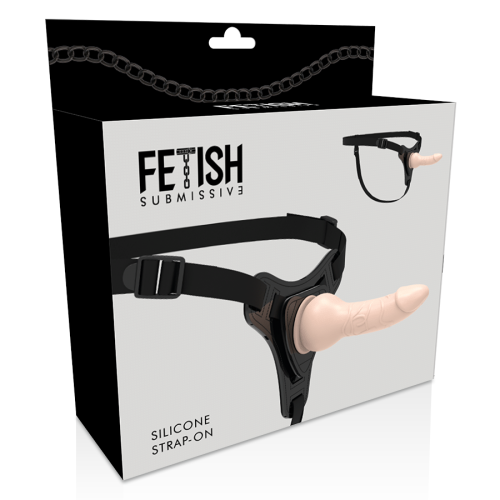 Harness Fleischfarbenes realistisches Silikon 16cm | Fetish Submissive
