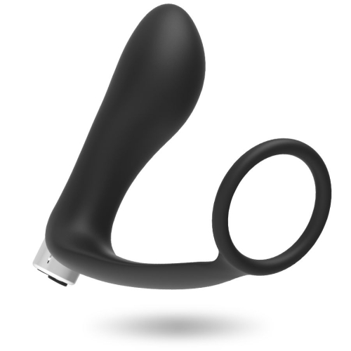 Prostatavibrator Schwarz Wiederaufladbar | Addicted Toys
