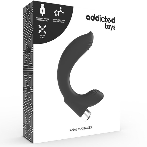 Prostatavibrator Schwarz | Addicted Toys