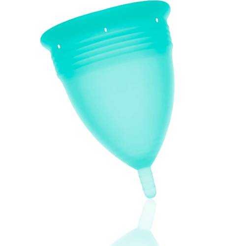 Menstruations Cup Grösse L Aquamarin | Stercup