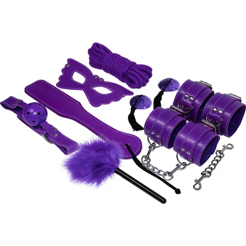 Bdsm Fetisch Kit Lila – Experience