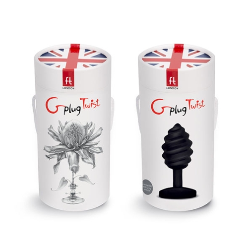 Gplug Twist 3.9cm Schwarz | G-Vibe