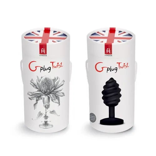 Gplug Twist 3.9cm Schwarz – G-Vibe