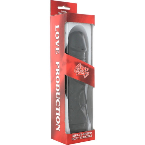 Perfect Pleasures Vibrator Schwarz 22cm | Seven Creations