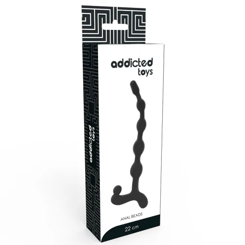 Analkugeln 22cm Schwarz – Addicted Toys
