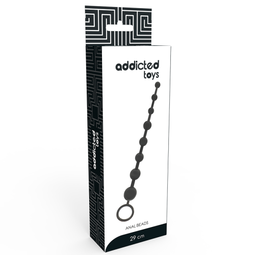 Analperlen 29cm Schwarz | Addicted Toys